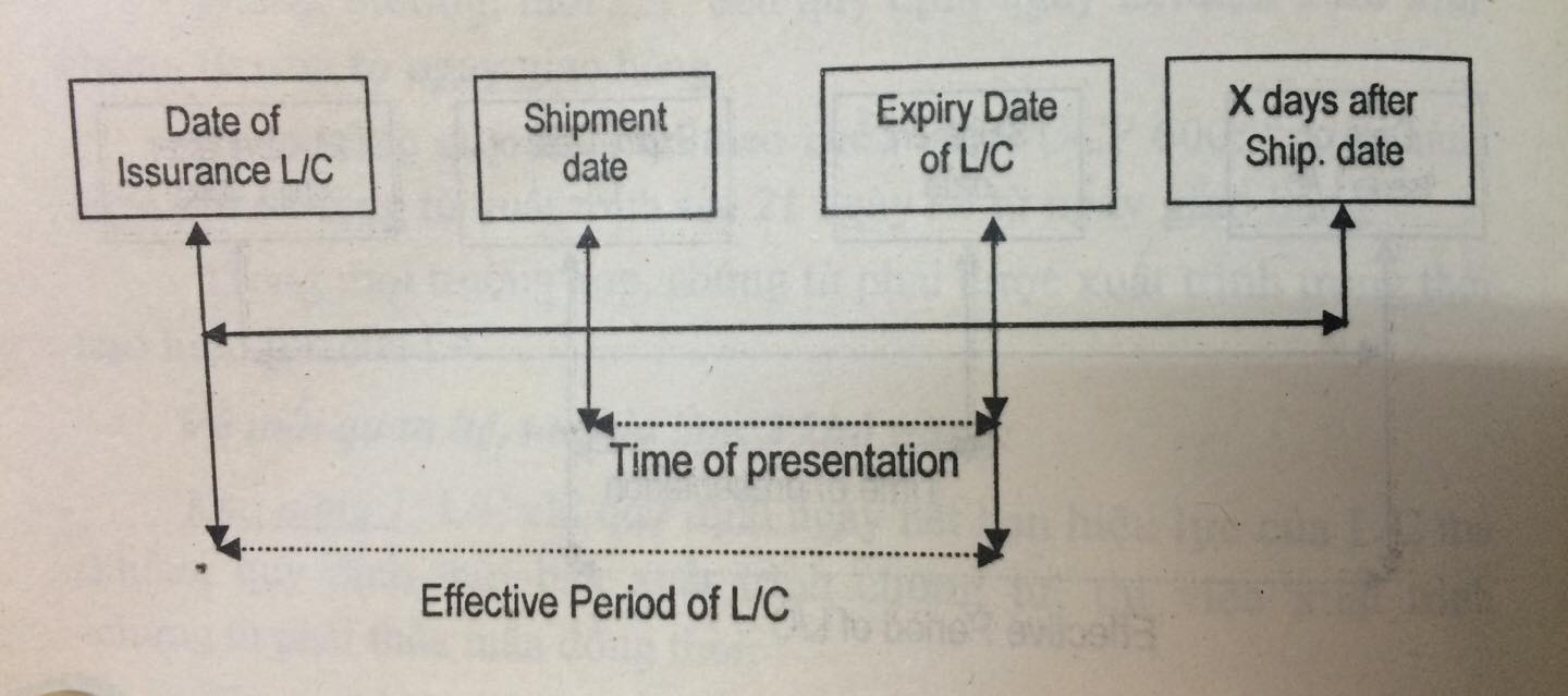 Mối quan hệ giữa thời hạn l/c và thời hạn xuất trình